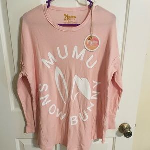 Mumu long sleeve shirt size M